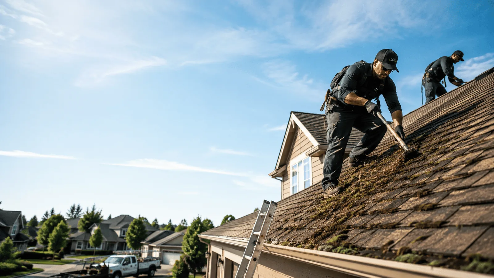 Roof Moss Removal in Anahuac, TX near me